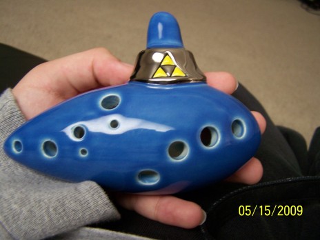 My ocarina cam (Not sexual, for once)!