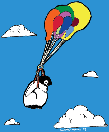 penguins can fly