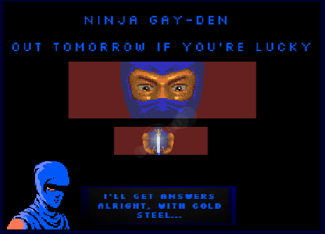 A NINJA GAIDEN SPRITE SPOOF - OLD SKOOL DOPENESS!