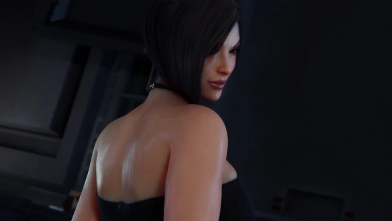 Now the protagonist is experiencing tremendous pressure from Ada Wong. -