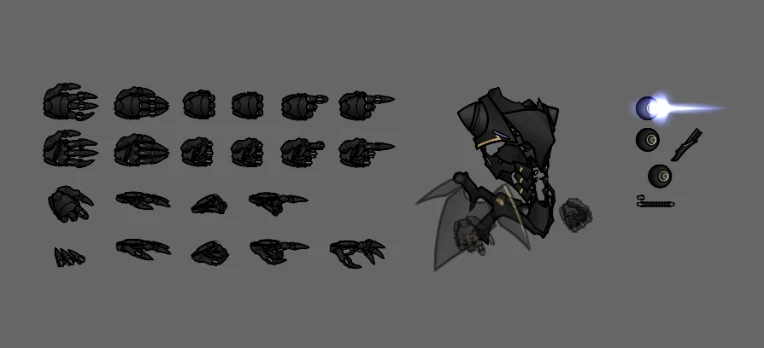 Madness Combat Sprite Sheet Custom Weapons - Colaboratory