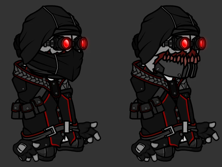 Hank sprites for madness combat by Twistedbendy on Newgrounds