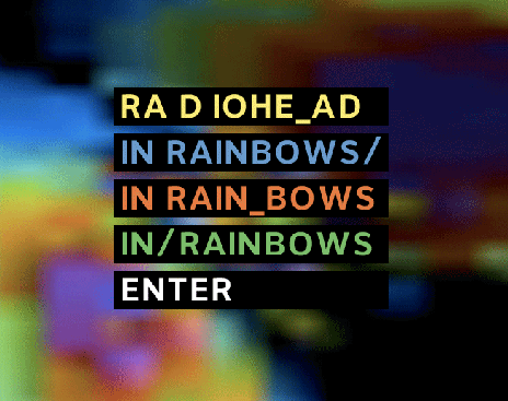 RADIOHEAD- In Rainbows