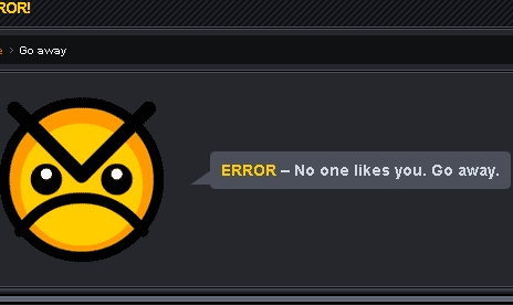 Newgrounds hates me!