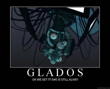 GLADOS TALKS TO YOU