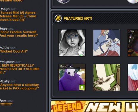 My art is featured on the Front Page!!