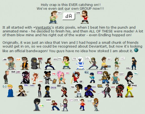 Pixel Avatar Crew, Anyone?