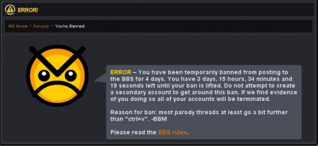 My awesome ban!