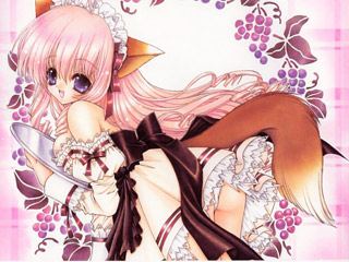 cute foxgirl