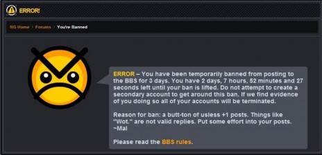 FUCKING BANNED AGAIN?