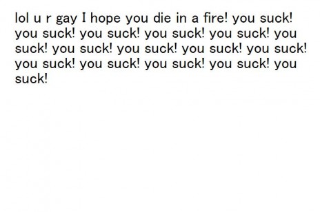 Hate mail