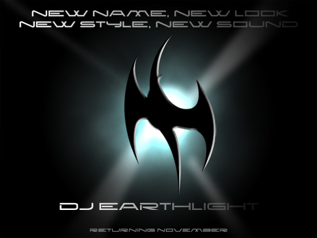 New Name, New Style, New Sound - DJ AirWave becomes DJ Earthlight