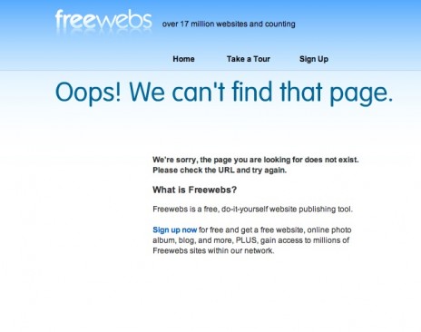 freewebs