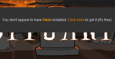 NO FLASH ON INTERNET EXPLORER?