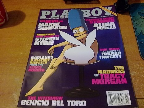 Marge Simpson Playboy