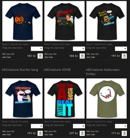 ABCreature Products!!