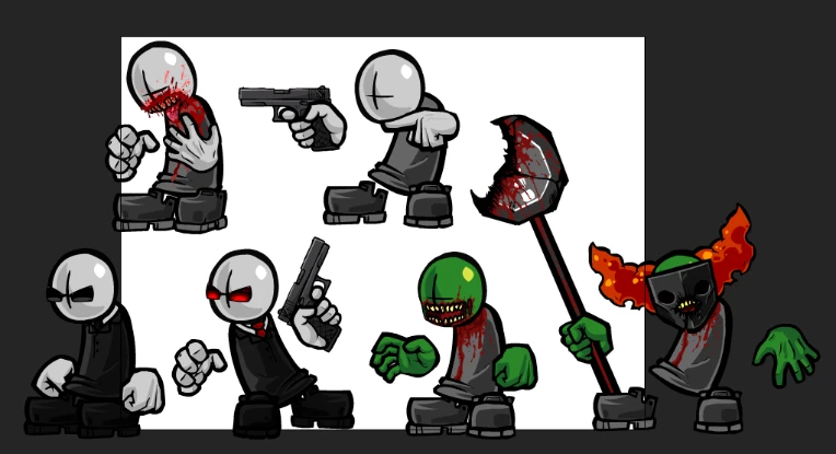 Madness Combat Sprites by SawiPL on Newgrounds
