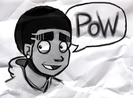 Animating again.. Pow!