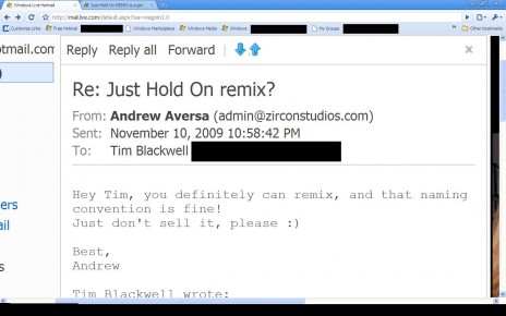 Just Hold On REMIX is a go!