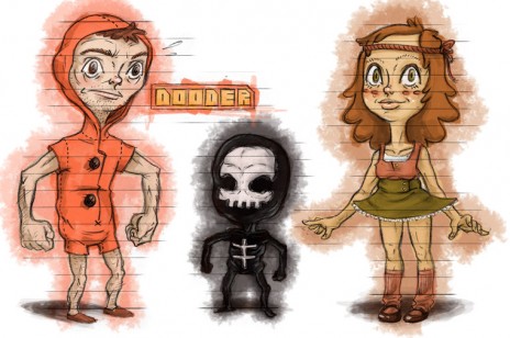 Dooder, Margaret and Lil' Doom