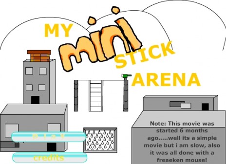 My New Movie, my mini sitck arean in flash protal