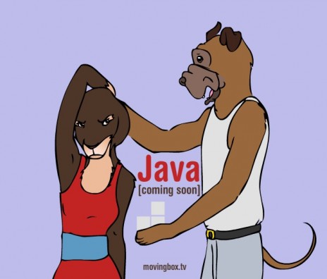 Our new Cartoon: JAVA!