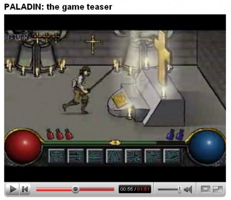 PALADIN: game teaser video released