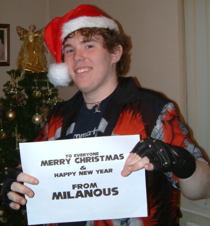 Merry Christmas and Happy New Year From Milanous