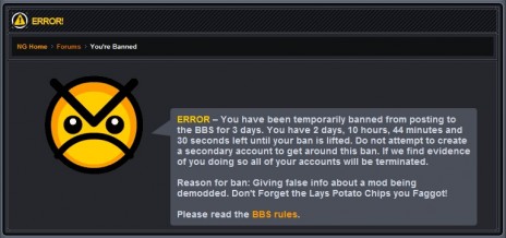 Greatest Ban Ever.