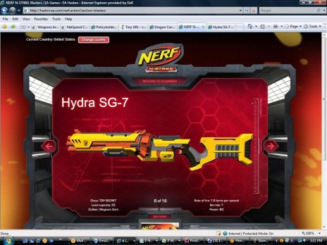 new nerf guns!!