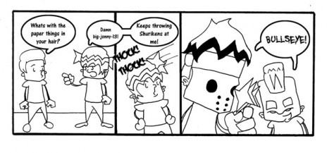 Art Forum Comic 1: Shurikens