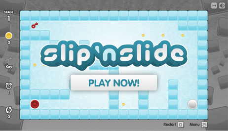 New game: Slip 'n Slide!