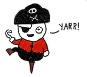 I made a simple pirate