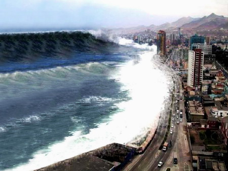 Warning: Tsunami hits Hawaii