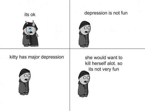 DEPRESSION IS NOT FUN