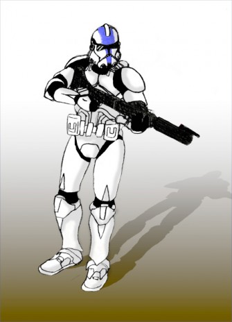 a Storm Trooper