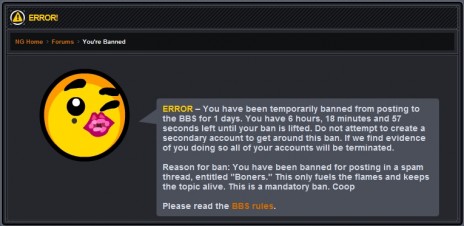 New ban page!