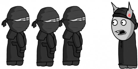 RAPIST NINJAS ARE HERE