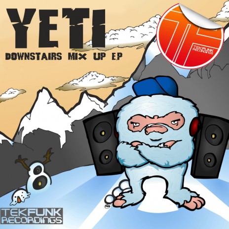 YETI - Downstairs Up EP Cover Artwork