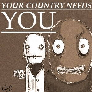 YOUR COUNTRY NEEDS YOU!