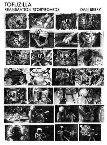 More TOFUZILLA STORYBOARDS