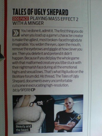 As seen in the UK edition of PC Gamer magazine