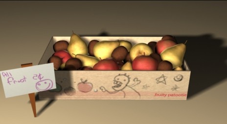 3d Fruit Box