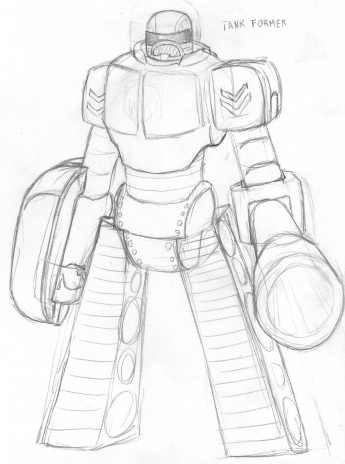 Free sketchs For Robot Day