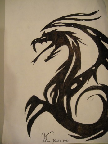 My Little Dragon Drawing