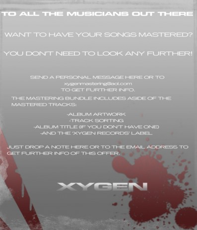 XYGEN WANTS YOU!