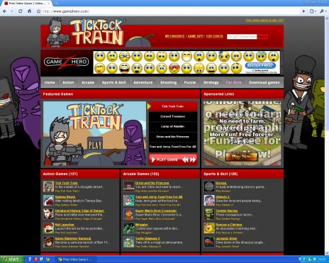 Tick Tock Train on Gamezhero