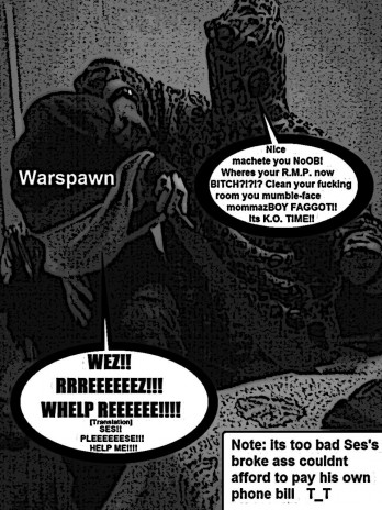 Warspawn gets ROUGHED UP in his MOMMAZ HOUSE!!!