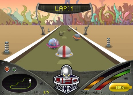 New Game - UFO Racing