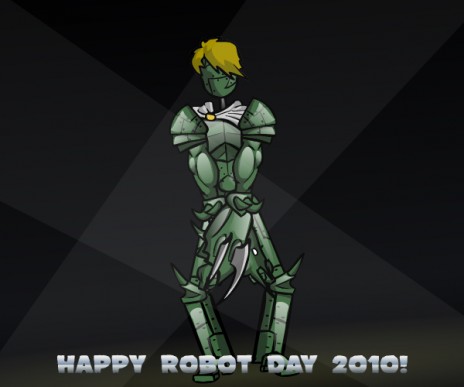 Happy Robot Day! Plus, I'm moving on.